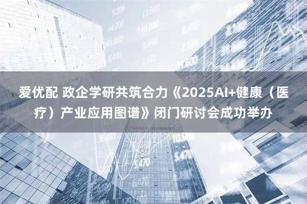 爱优配 政企学研共筑合力《2025AI+健康（医疗）产业应用图谱》闭门研讨会成功举办